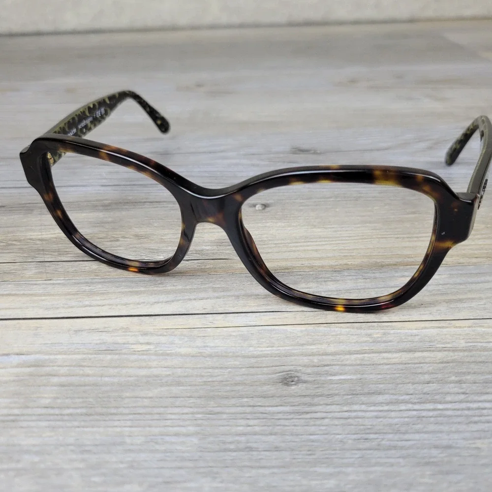 Coach Eyeglasses Frames HC6089 Bylow 550713 Dark Tortoise Sig. C Women 56-17-140